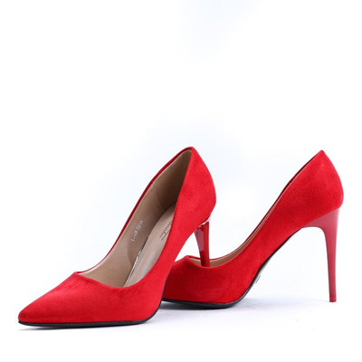 Rote Stiletto-Pumps Loretta - Schuhe