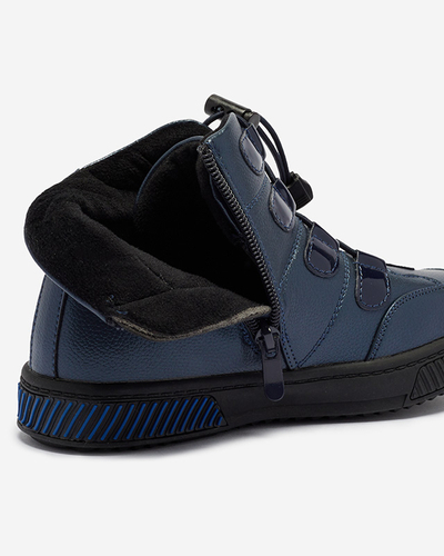Marineblaue Sportstiefel für Kinder Imrinn- Footwear