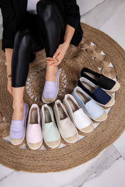 OUTLET Hellblaue Damen-Espadrilles Joll - Schuhe