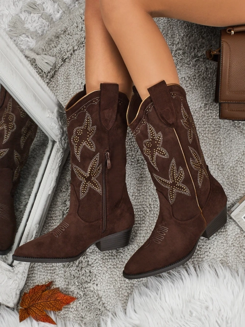 Жіночі козаки типу ковбойки Zephira