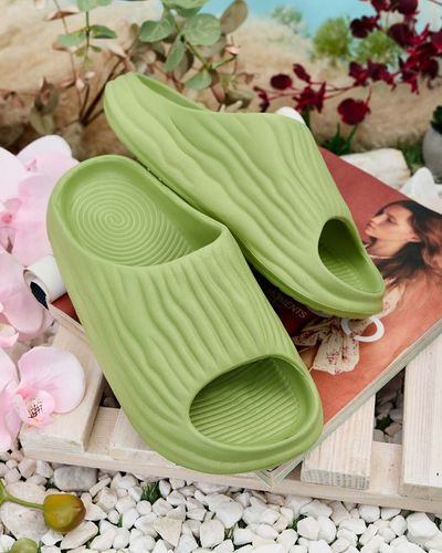 Royalfashion Women's Magged rubber flip-flops