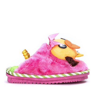 Rosa und grüne Pochi-Kinderschuhe - Schuhe