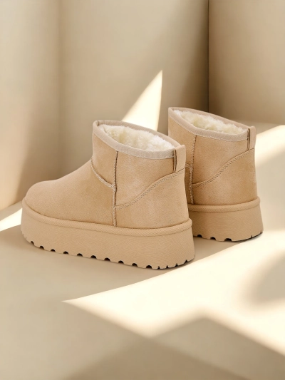 Royalfashion Kurze Schneestiefel für Frauen Fofio