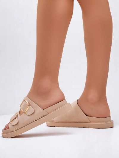 Royalfashion Damen Sandalen mit Schnallen Moments