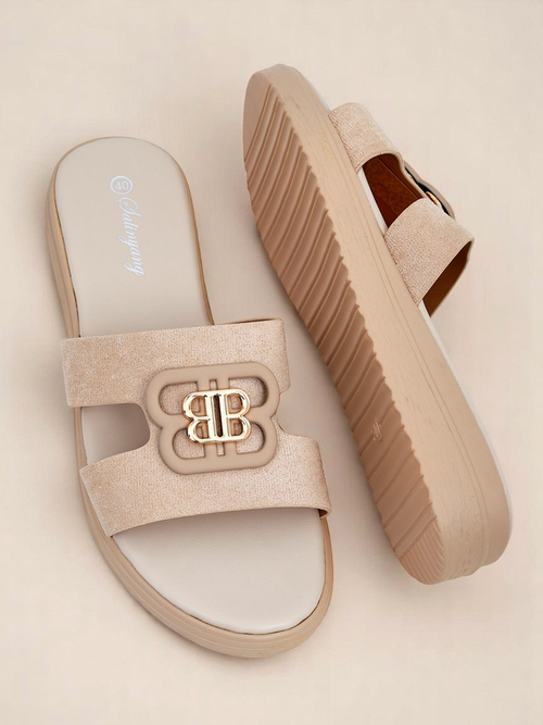 Royalfashion Жіночі шльопанці на плоскій підошві ChicStep