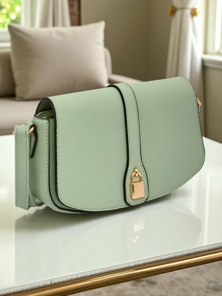 Royalfashion Kleine Damenhandtasche aus Ökoleder Moderno Viva