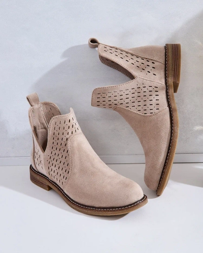 Royalfashion Women's eko suede Ovilla boots