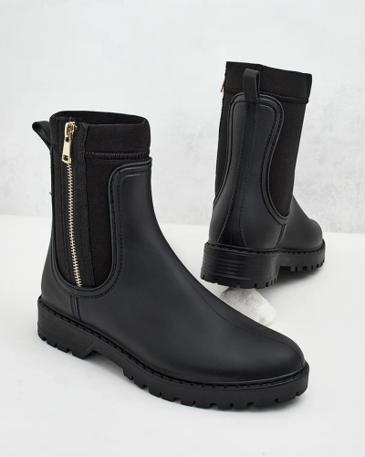 Royalfashion Damen Dasilia matte Gummistiefel