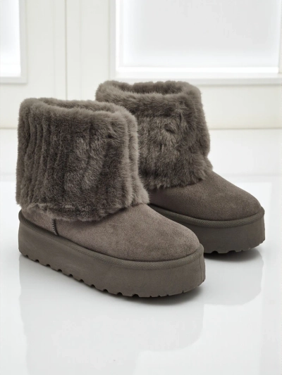 Damen Schneestiefel mit Fell Irelle
