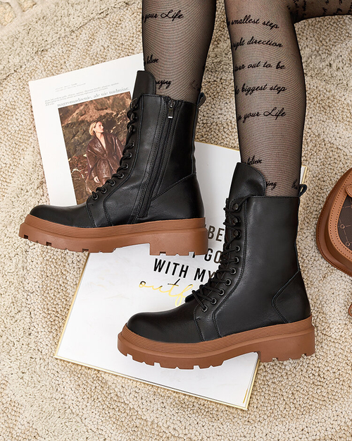 Жіночі черевики-баггі з екошкіри Royalfashion Vederme