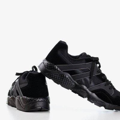 OUTLET Krasht schwarze Herren-Sportschuhe - Schuhe