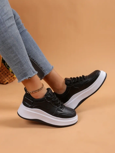 Royalfashion Damen Plattform Sportsneakers Lincidi