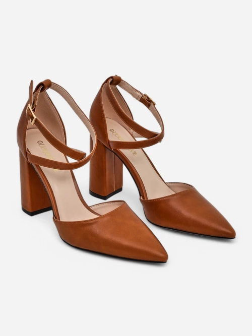 Royalfashion жіночі туфлі з перехресними ремінцями Eurolias