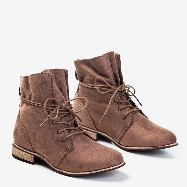 Leather Boots Lederstiefel FÃ¼r Damen Stiefel Leder Braune