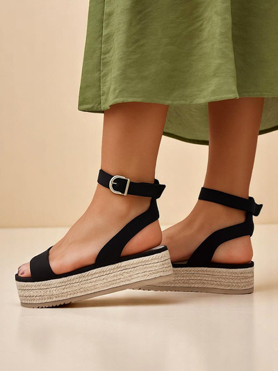 Royalfashion Damen Plattformsandalen Finna