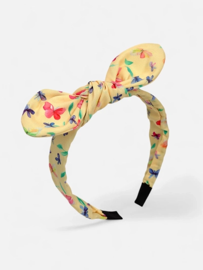 Royalfashion Kinderhaarband mit Schleife und Print