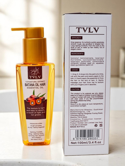 Batana Hair Oil зволожуюча та надає волоссю блиск