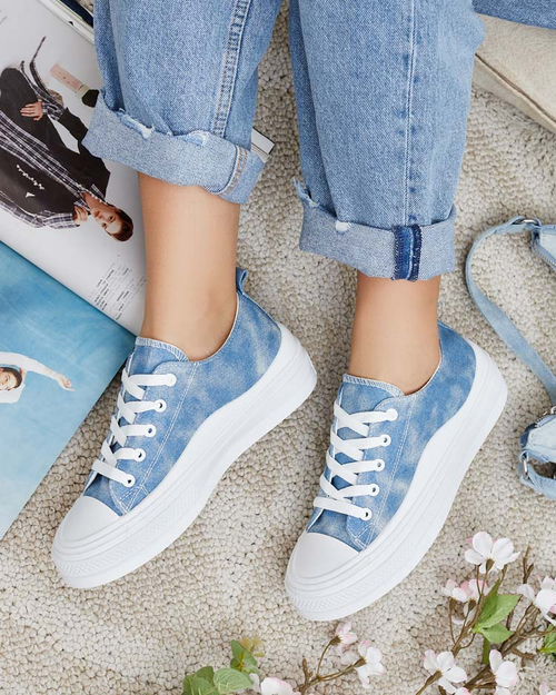 Royalfashion Жіночі кеди a'la denim Tricket