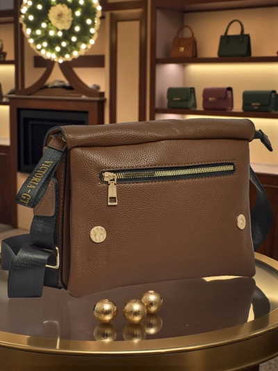 Kleine Damenhandtasche aus Öko-Leder Tessaria