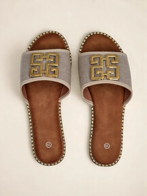 Royalfashion Жіночі тапочки на плоскій підошві Rorole