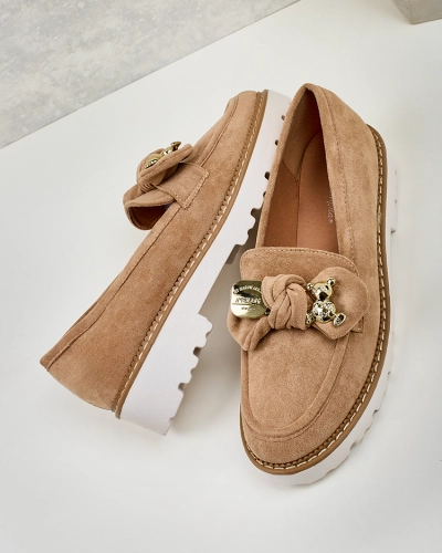 Royalfashion Жіночі мокасини з бантом Ezizer