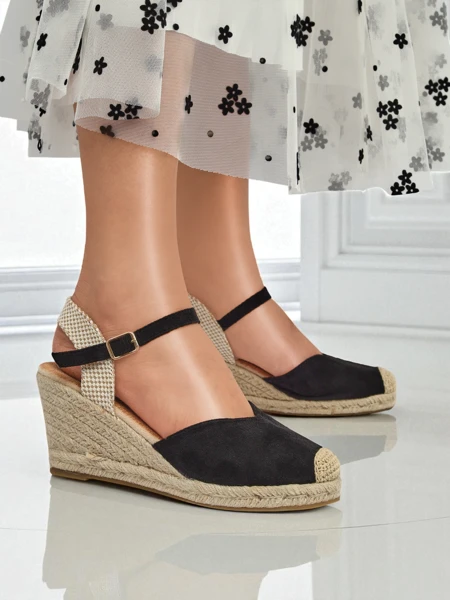 Royalfashion Damen Keilabsatz-Sandalen Solara Espadrilles