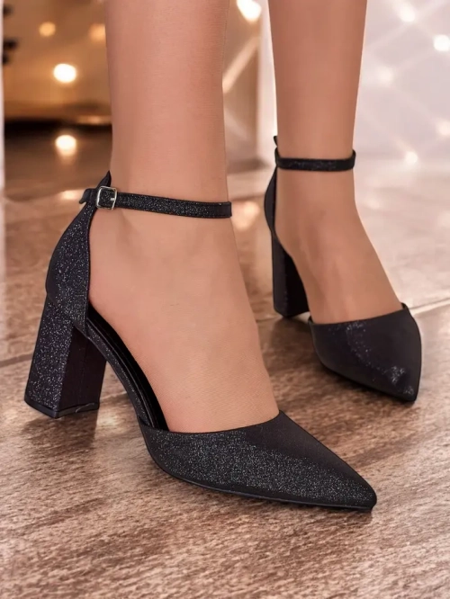 Royalfashion Жіночі глітерні туфлі Noratt