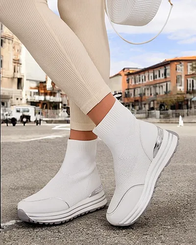 Royalfashion Damen Sportliche High Sneakers Wisoi