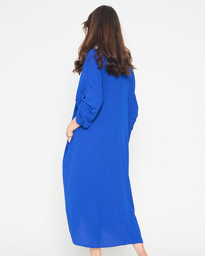 Cobalt Oversize-Midikleid für Damen - Kleidung
