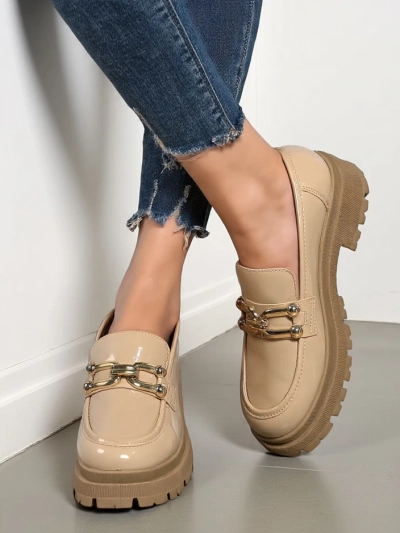 Royalfashion Damen-Echtenleder Slipper Arieda