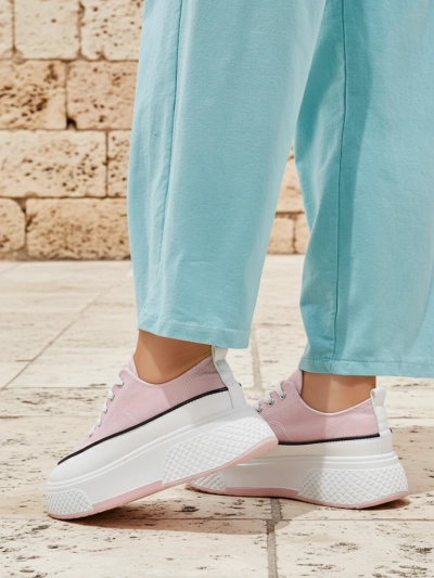 Royalfashion Damen Plattform Sneakers Beemes