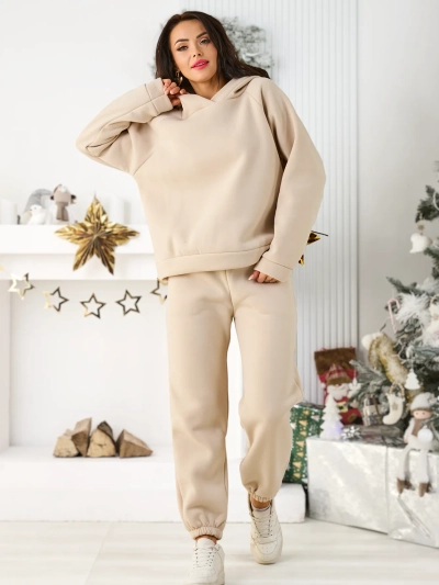 Royalfashion Damen Baumwolle Sportanzug Set