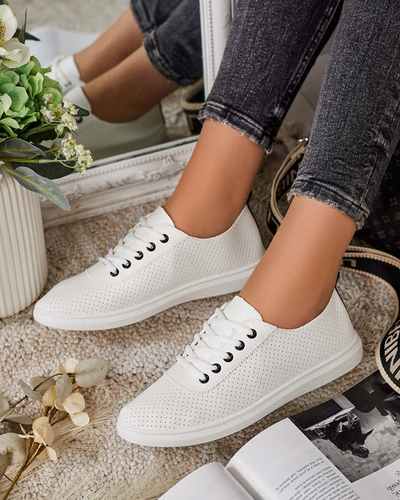 Royalfashion Damen durchbrochene Turnschuhe Tareb