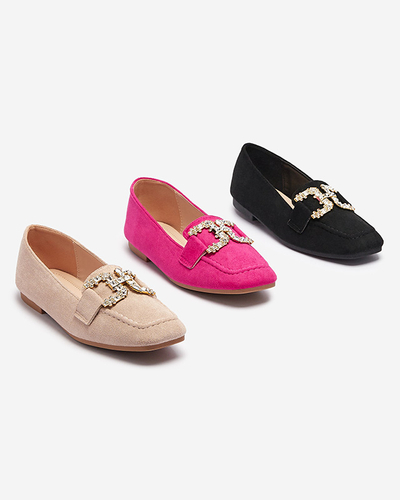 Schwarze Damen Mokassins Jaorica- Footwear