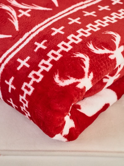 Royalfashion Weihnachtsdecke 200x220
