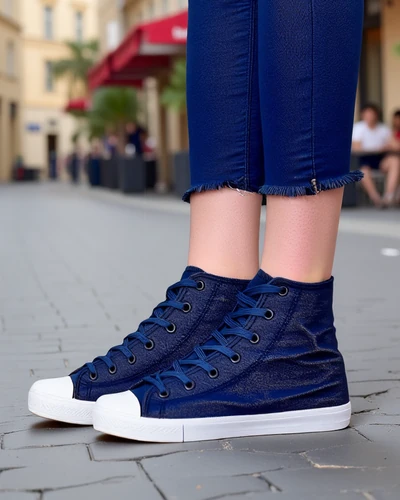 Royalfashion Hohe Damensneaker Hirria