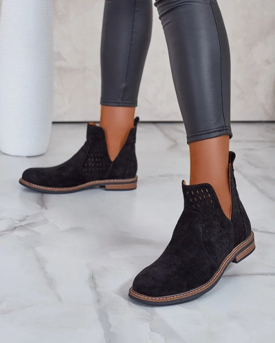 Royalfashion Women's eko suede Ovilla boots