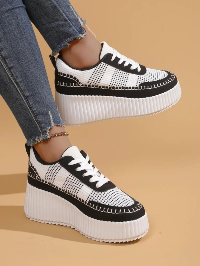 Royalfashion Damen Plattform-Sneaker Siserra