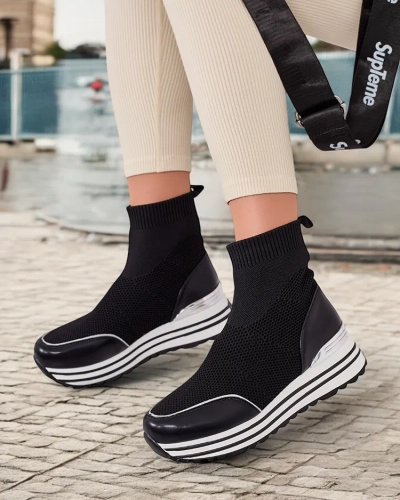 Royalfashion Жіночі спортивні високі кеди Wisoi
