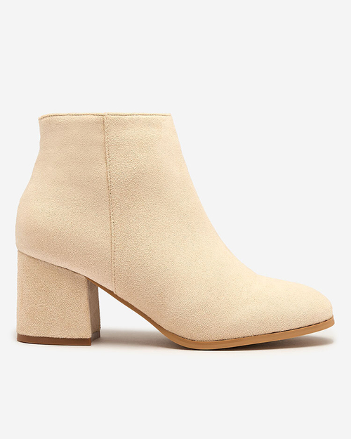 Royalfashion Чорні жіночі черевики на низькій шпильці Referra