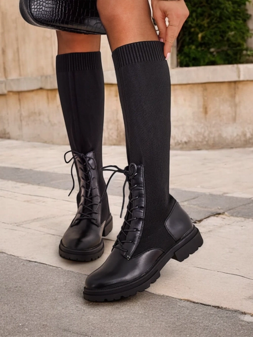 Роялфешн Жіночі шкіряні чоботи Snissi