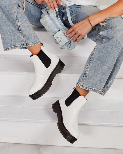 Royalfashion Damen eko Leder Movitas Stiefel