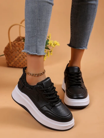 Royalfashion Damen Plattform Sportsneakers Lincidi