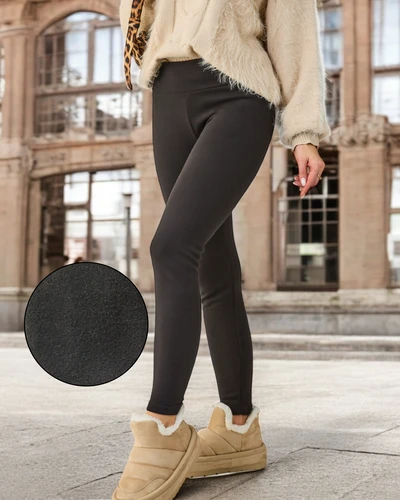 Royalfashion Жіночі утеплені котонові легінси