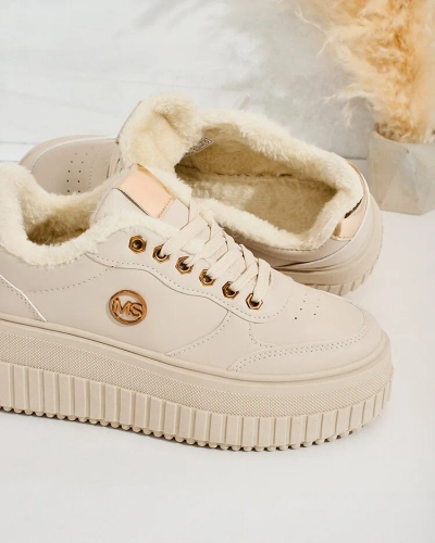 Royalfashion Warme Damen-Sneakers mit Fell Sofi