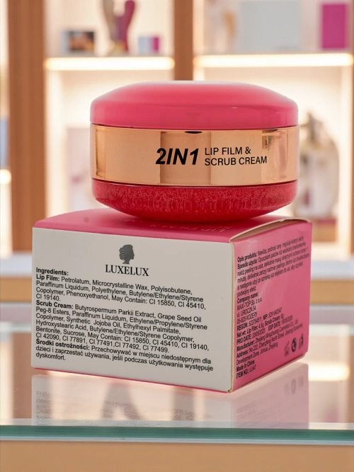 Luxelux Бальзам для губ і пілінг 2в1