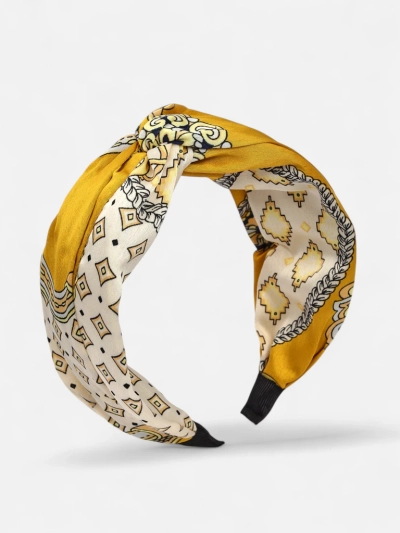 Royalfashion Damen-Haarband im Tuch-Stil mit elegantem Print