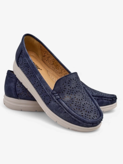 Royalfashion Жіноча перфорована мокасина Besset
