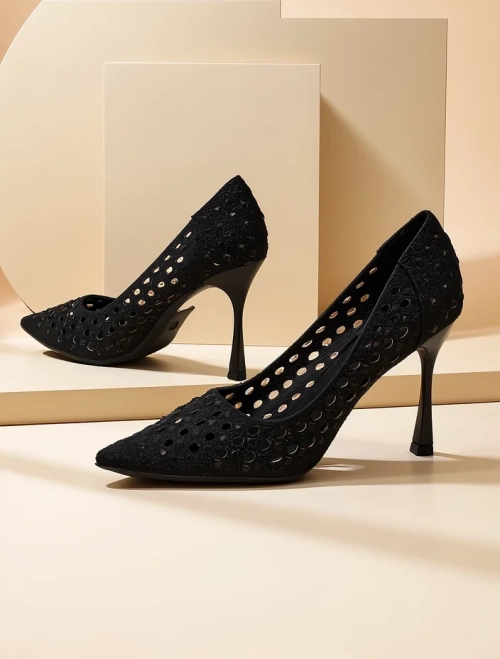 Royalfashion Жіночі відкриті стильети Ecatte