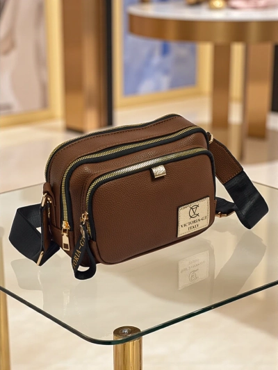 Kleine Damenhandtasche aus Öko-Leder Hidden Vibe